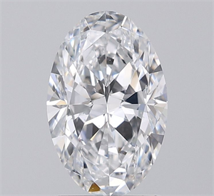 Foto Diamante Natural 1.90 quilates, Ovalado , Color D, claridad SI1 y certificado GIA de