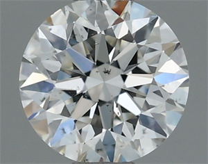 Picture of Natural Diamond 0.50 Carats, Round with Excellent Cut, G Color, VS2 Clarity and Certified by IGI