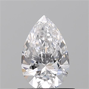 Foto Diamante Natural 0.55 quilates, De pera , Color D, claridad VS2 y certificado GIA de