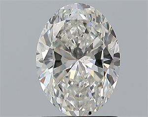 Picture of Natural Diamond 1.51 Carats, Oval with  Cut, G Color, SI1 Clarity and Certified by GIA