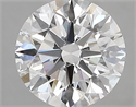Natural Diamond 1.81 Carats, Round with Excellent Cut, E Color, VS2 Clarity and Certified by GIA