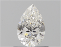 Diamante Natural 0.56 quilates, De pera , Color G, claridad VVS1 y certificado GIA