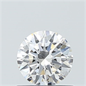 Lab Grown Diamond 0.70 Carats, Round with Ideal Cut, E Color, VS2 Clarity and Certified by IGI