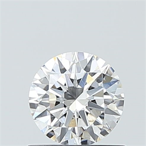 Picture of Lab Grown Diamond 0.72 Carats, Round with Ideal Cut, E Color, VS2 Clarity and Certified by IGI