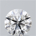 Diamante Natural 0.91 quilates, Redondo , Color F, claridad I1 y certificado GIA