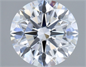 Lab Grown Diamond 2.75 Carats, Round with Ideal Cut, E Color, VVS1 Clarity and Certified by IGI