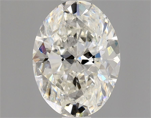 Picture of Natural Diamond 1.02 Carats, Oval with  Cut, H Color, SI2 Clarity and Certified by GIA
