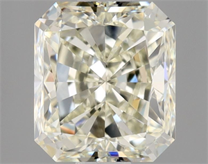 Foto Diamante Natural 1.02 quilates, Radiante , Color L, claridad VVS1 y certificado GIA de