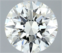 Diamante Natural 0.52 quilates, Redondo , Color H, claridad VVS1 y certificado IGI
