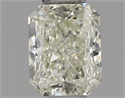 Natural Diamond 0.31 Carats, Radiant with  Cut, I Color, I1 Clarity and Certified by IGI