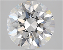 Natural Diamond 2.61 Carats, Round with Excellent Cut, D Color, VVS2 Clarity and Certified by GIA
