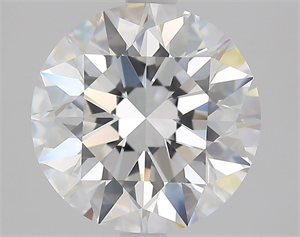 Picture of Natural Diamond 2.61 Carats, Round with Excellent Cut, D Color, VVS2 Clarity and Certified by GIA