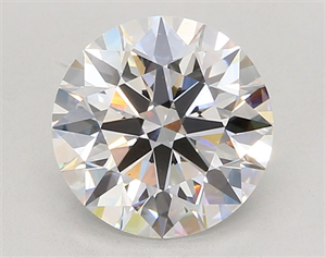 Picture of Lab Grown Diamond 3.03 Carats, Round with Ideal Cut, E Color, VVS2 Clarity and Certified by IGI