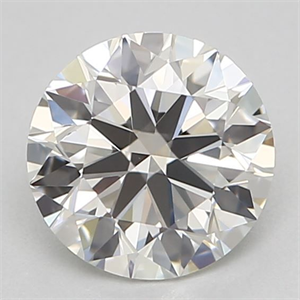 Foto Diamante Natural 0.61 quilates, Redondo , Color J, claridad VS1 y certificado GIA de