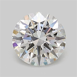 Picture of Lab Grown Diamond 1.04 Carats, Round with Ideal Cut, E Color, VVS2 Clarity and Certified by IGI