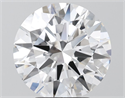 Del inventario de diamantes de laboratorio, 4.01 quilates, Redondo , Color D, claridad VVS2 y certificado IGI