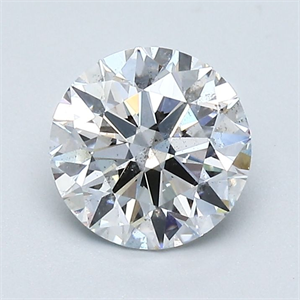 Foto Diamante Natural 1.20 quilates, Redondo , Color D, claridad SI2 y certificado GIA de