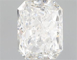 Picture of Natural Diamond 0.50 Carats, Radiant with  Cut, F Color, VS1 Clarity and Certified by GIA