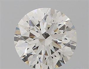 Picture of Natural Diamond 0.40 Carats, Round with Excellent Cut, H Color, VVS2 Clarity and Certified by GIA