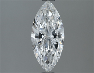 Picture of Natural Diamond 1.00 Carats, Marquise with  Cut, E Color, VVS2 Clarity and Certified by GIA