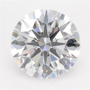 Picture of Lab Grown Diamond 2.04 Carats, Round with Ideal Cut, D Color, IF Clarity and Certified by IGI