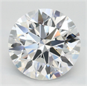 Lab Grown Diamond 3.00 Carats, Round with Ideal Cut, D Color, IF Clarity and Certified by IGI