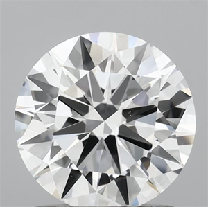 Picture of Lab Grown Diamond 1.20 Carats, Round with Ideal Cut, D Color, VVS2 Clarity and Certified by IGI