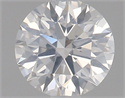 Natural Diamond 0.65 Carats, Round with Excellent Cut, G Color, I1 Clarity and Certified by GIA