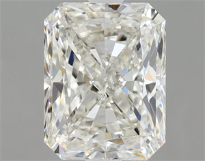 Picture of Natural Diamond 1.02 Carats, Radiant with  Cut, G Color, SI2 Clarity and Certified by HRD