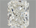 Natural Diamond 1.02 Carats, Radiant with  Cut, G Color, SI2 Clarity and Certified by HRD