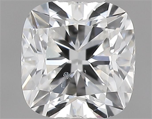Picture of Natural Diamond 0.50 Carats, Cushion with  Cut, F Color, SI1 Clarity and Certified by GIA