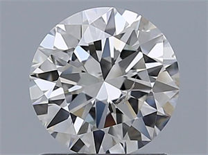 Picture of Natural Diamond 1.00 Carats, Round with Excellent Cut, I Color, SI2 Clarity and Certified by HRD