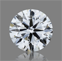 Diamante Natural 0.70 quilates, Redondo , Color F, claridad VS1 y certificado GIA