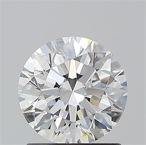 Foto Diamante Natural 1.22 quilates, Redondo , Color E, claridad IF y certificado GIA de