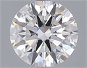 Del inventario de diamantes de laboratorio, 2.05 quilates, Redondo , Color D, claridad VVS2 y certificado IGI