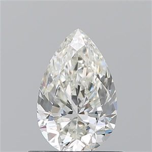 Picture of Natural Diamond 0.70 Carats, Pear with  Cut, I Color, VS1 Clarity and Certified by GIA