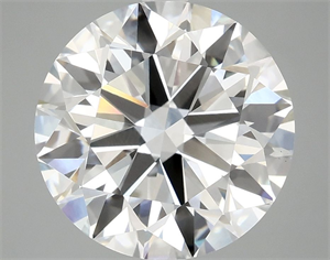 Picture of Lab Grown Diamond 5.02 Carats, Round with Excellent Cut, E Color, VS1 Clarity and Certified by IGI