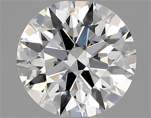 Picture of Natural Diamond 0.72 Carats, Round with Excellent Cut, D Color, VVS1 Clarity and Certified by GIA