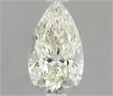 Diamante Natural 0.50 quilates, De pera , Color J, claridad VS2 y certificado IGI