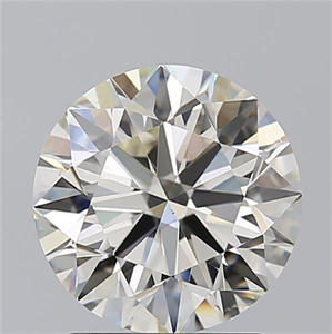 Foto Diamante Natural 2.01 quilates, Redondo , Color L, claridad SI1 y certificado GIA de