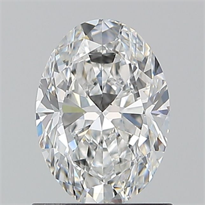 Picture of Natural Diamond 1.00 Carats, Oval with  Cut, E Color, VVS1 Clarity and Certified by GIA