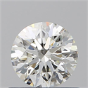 Natural Diamond 0.60 Carats, Round with Excellent Cut, I Color, VS2 Clarity and Certified by GIA