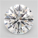 Lab Grown Diamond 2.30 Carats, Round with Ideal Cut, D Color, VS1 Clarity and Certified by IGI