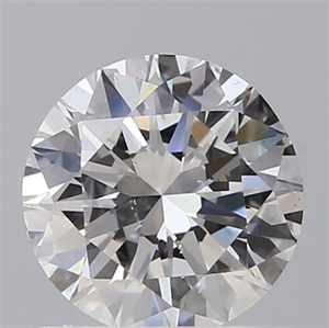 Picture of Natural Diamond 0.70 Carats, Round with Very Good Cut, E Color, SI1 Clarity and Certified by GIA