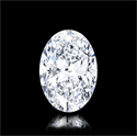 Natural Diamond 5.02 Carats, Oval with  Cut, D Color, FL Clarity and Certified by GIA