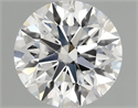 Lab Grown Diamond 1.09 Carats, Round with Excellent Cut, D Color, VS1 Clarity and Certified by IGI