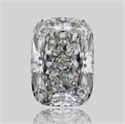 Natural Diamond 3.03 Carats, Cushion with  Cut, H Color, VS2 Clarity and Certified by GIA