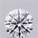 Lab Grown Diamond 1.01 Carats, Round with Ideal Cut, D Color, VVS1 Clarity and Certified by IGI