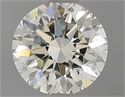 Natural Diamond 0.63 Carats, Round with Excellent Cut, I Color, VS2 Clarity and Certified by IGI