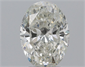 Natural Diamond 2.52 Carats, Oval with  Cut, I Color, SI2 Clarity and Certified by GIA